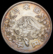 1000 йен 1964 "XVIII летние Олимпийские игры в Токио в 1964 году" (Япония)