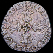1/4 экю 1604 (Франция)