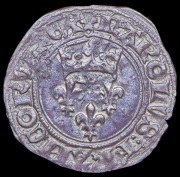 Гро-турнуа. Карл VI Безумный. Франция