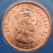 2 цента 1966 (Маврикий) (в слабе)