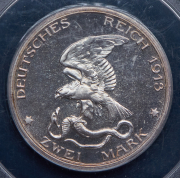 2 марки 1913 "100-летие победы над Наполеоном" (Пруссия) (в слабе)