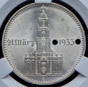 2 марки 1934 (Германия) (в слабе) Е