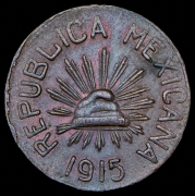 2 сентаво 1915 (Мексика)