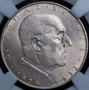 2 шиллинга 1933 "Памяти Игнаца Зейпеля" (Австрия) (в слабе)