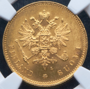 20 марок 1911 (Финляндия) (в слабе) L