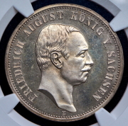 3 марки 1910 (Саксония) (в слабе)