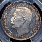 3 марки 1914 (Баден) (в слабе)