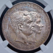 3 марки 1915 "Свадьба и вступление на престол Эрнста Августа" (Брауншвейг-Вольфенбюттель) (в слабе)