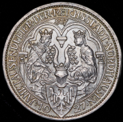 3 марки 1927 "1000 лет Нордхаузену" (Германия) А