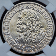 3 марки 1928 "400 лет со дня смерти Альбрехта Дюрера" (Германия) (в слабе)