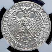 3 марки 1928 "900 лет Наумбургу" (Германия) (в слабе) А