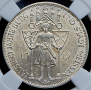 3 марки 1929 "1000-летие Мейсена" (Германия) (в слабе)