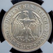 3 марки 1929 "1000-летие Мейсена" (Германия) (в слабе)