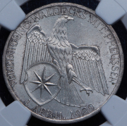 3 марки 1929 (Вальдек) (в слабе) А