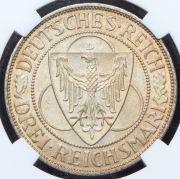 3 марки 1930 "Освобождение Рейнланда" (Германия) (в слабе) D