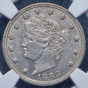 5 центов 1883 (США) (в слабе)