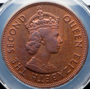 5 центов 1971 (Маврикий) (в слабе)