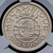 5 эскудо 1960 (Мозамбик) (в слабе)