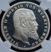 5 марок 1913 (Вюртемберг) (в слабе)
