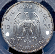 5 марок 1935 (Германия) (в слабе) А