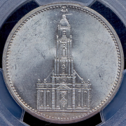 5 марок 1935 (Германия) (в слабе) А