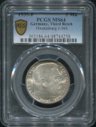 5 марок 1935 (Германия) (в слабе)