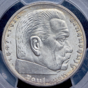 5 марок 1936 (Германия) (в слабе) A