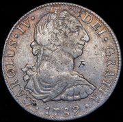 8 реалов 1789 (Мексика)