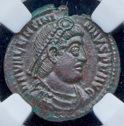 Центенионалий. Валентиниан I. Рим империя (в слабе)