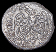 Денарий. Макрин. Рим империя