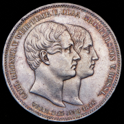 Двойной талер 1846 "Свадебный" (Вюртемберг)