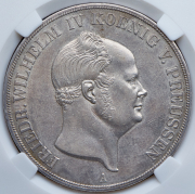 Двойной талер 1855 (Пруссия) (в слабе) А