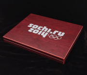 Комплект монет 3 рубля "Олимпиада 2014 в Сочи" (в п/у)