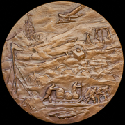 Медаль "50 лет Челюскинской эпопее" 1985