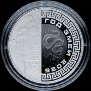 Медаль "Год змеи" 2024 (в п/у)