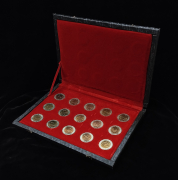 Набор из 15 монет "Красная книга" 1991-94 (в п/у)