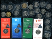 Набор из 24 монет 25 рублей (РФ)