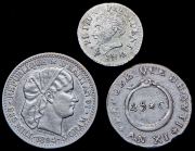 Набор из 3 сер. монет (Гаити)