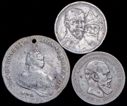 Набор из 3 сер. монет Рубль