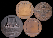 Набор из 4 медалей "Петр I – основатель Санкт-Петербурга"