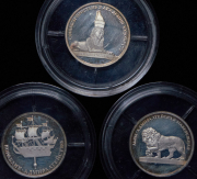Набор из 6 жетонов "300 лет Санкт-Петербургу" СПМД