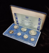 Набор из 7-ми сер. монет 1976 (Фиджи) (в п/у)