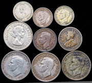 Набор из 9 сер. монет (Австралия)