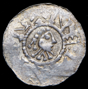 Подражание английским денариям. Граф Герман. г. Эмден