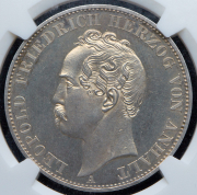 Талер 1863 (Ангальт-Дессау) (в слабе) А