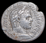 Тетрадрахма. Каракалла. Рим империя
