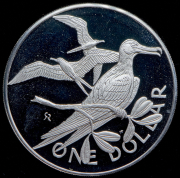 1 доллар 1975 (Британские Виргинские острова)