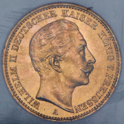 20 марок 1900 (Пруссия) (в слабе)