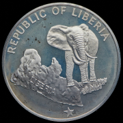 5 долларов 1978 (Либерия)