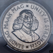 50 центов 1964 (ЮАР) (в слабе)